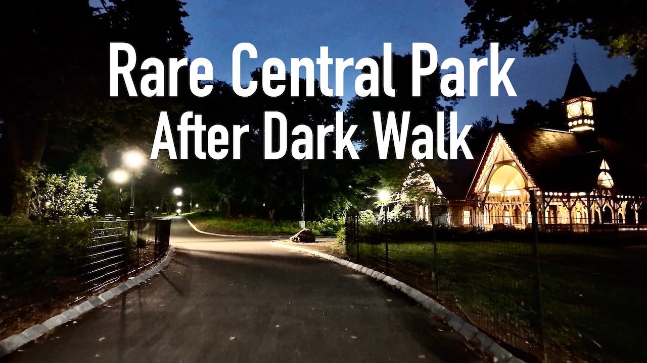 Rare Central Park After Dark 🌙 Night Walk in NYC (4K)