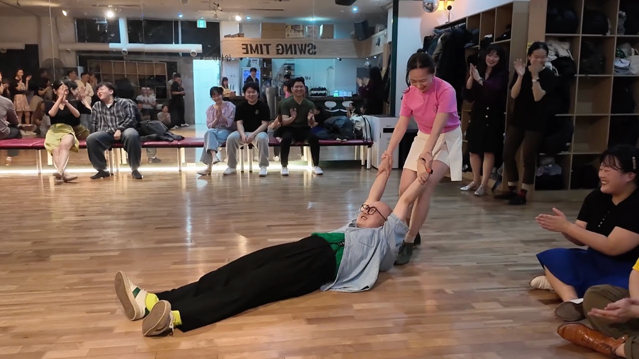 🍪두쫀쿠 사달라고 떼 써도 구할수가 없어요, 누구라도 제발...🙏 JamCircle 스윙댄스 01/14 korea🇰🇷