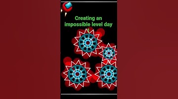 Creating an impossible level day 1 #geometrydash #level #jump #gd #гд #геомитридаш