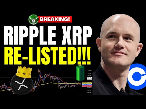 COINBASE RE-LISTED XRP!!! YOU HAVE 7 DAYS TO PREPARE! (BREAKING CRYPTO NEWS)