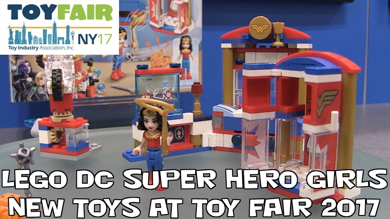 LEGO DC Super Hero Girls New Sets at New York Toy Fair 2017
