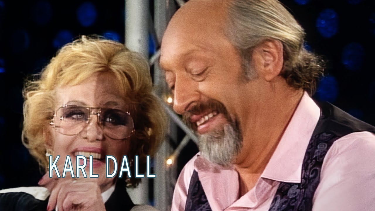 Hildegard Knef bei Karl Dall (feat. Heribert Faßbender) (Jux & Dallerei, 20.01.1992)