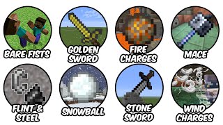 Ranking EVERY Minecraft Weapon In 21 Minutes