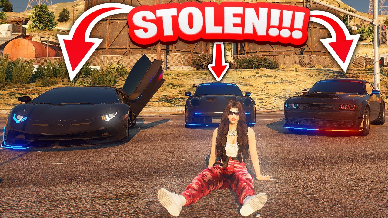 I Stole The Most EXPENSIVE Cop Cars GTA RP - YouTube