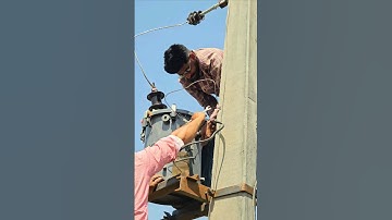 Single phase Transformer connection || #viral #ytshorts #lineman