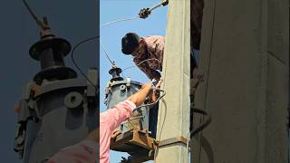 Single phase Transformer connection || #viral #ytshorts #lineman