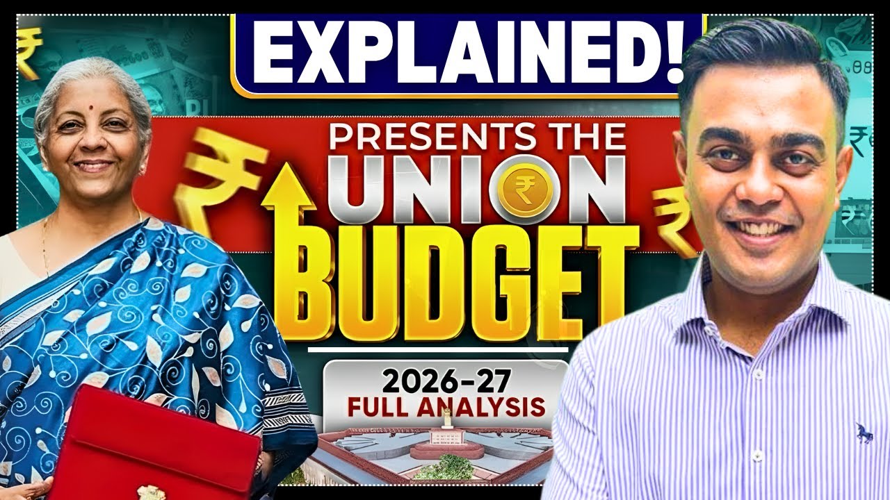 Union Budget 2026–27 Explained | What Really Matters for Exams - YouTube
