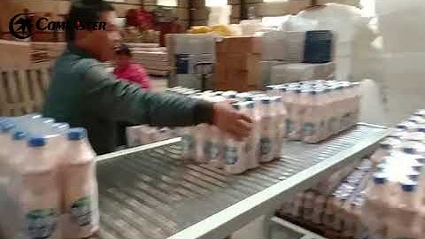 Automatic PE film shrink wrapping machine with 26-35 pack/min