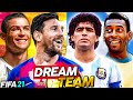 THE BALLON D’OR DREAM TEAM CAREER SIMULATION CHALLENGE!! Best Team in History? FIFA 21 Career Mode