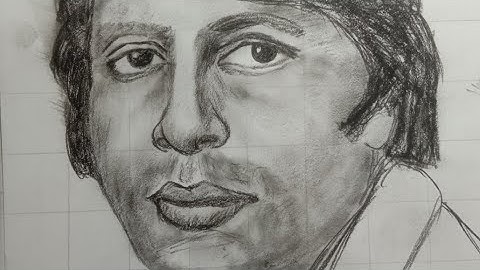how to draw amitabh bachchan step by step/amitabh bachchan pencil sketch #amitabhbachchan #drawing 