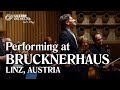 Travelling and performing in austria  brucknerhaus linz may 2022