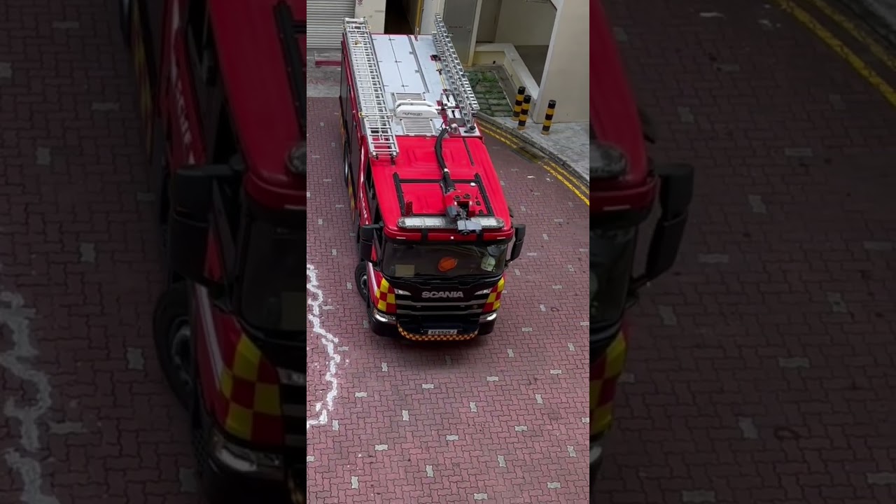 SCANIA Fire Truck 🚒 