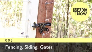 005 - Fencing. Siding. Gates