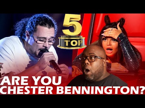 Top 5 Linkin Park's Covers On The Voice | The Very Best Auditions