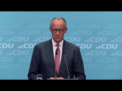 Germany's Merz Says State Election Result Marks 'Deep Turning Point'