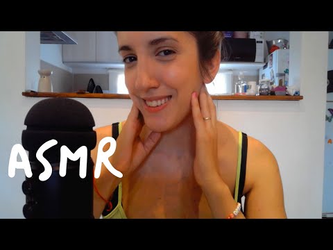 ASMR en español - Auto Masaje y Maquillaje relajante - soft spoken