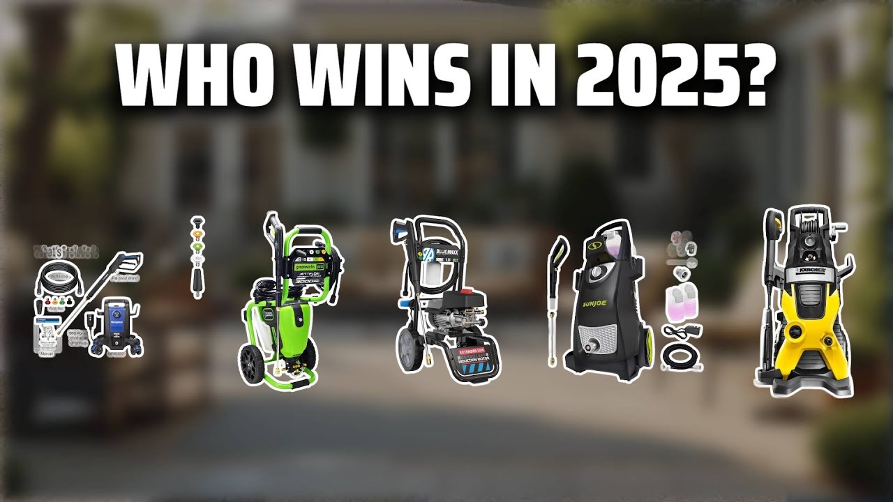 The Top 5 Best Electric Power Washer in 2025 - Must Watch Before Buying ...