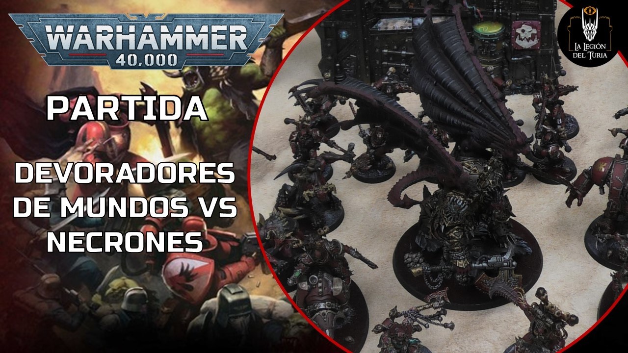 WARHAMMER 40K: Devoradores de mundos vs Necrones