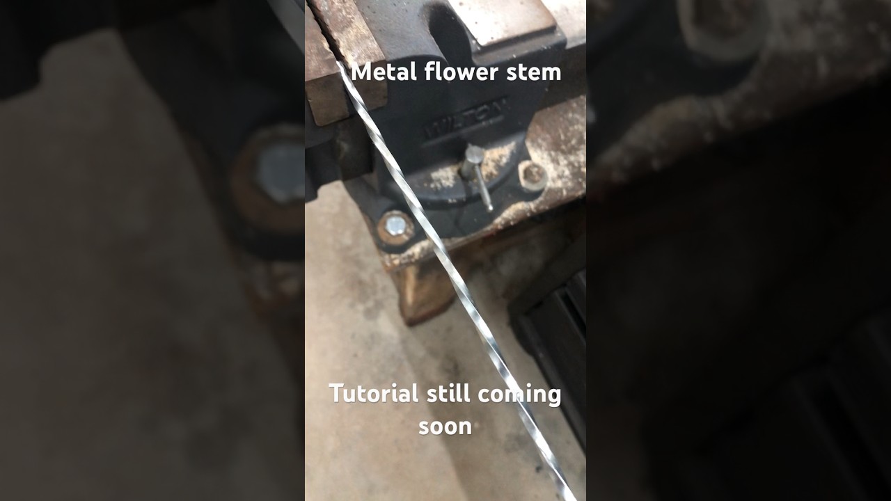 Metal flower stem 