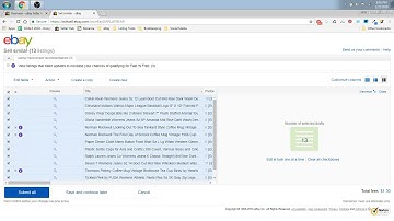 How to Bulk Edit Unsold Listings to Sell Similar on eBay: Hasty Hippo Hints #3