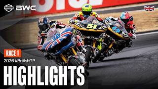 Harley-Davidson Bagger World Cup HIGHLIGHTS | RACE 1 | 2026 Round 4 - British GP 🇬🇧
