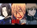 Anime Characters That I HATE