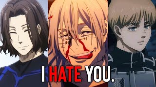 Anime Characters That I HATE