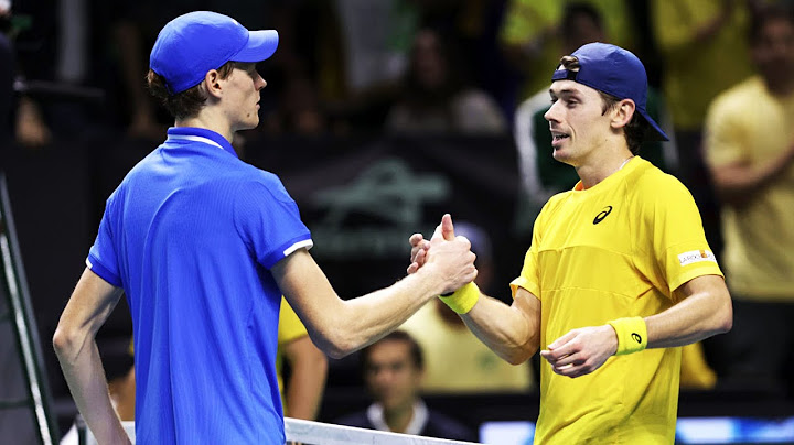 Jannik Sinner vs Alex De Minaur Full Match | Davis Cup 2024