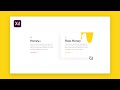 Adobe XD Hover Effect Design & Prototype Tutorial