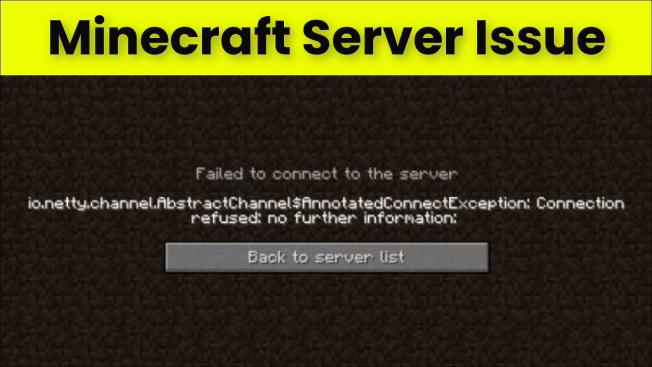 Сервер отказал в соединении