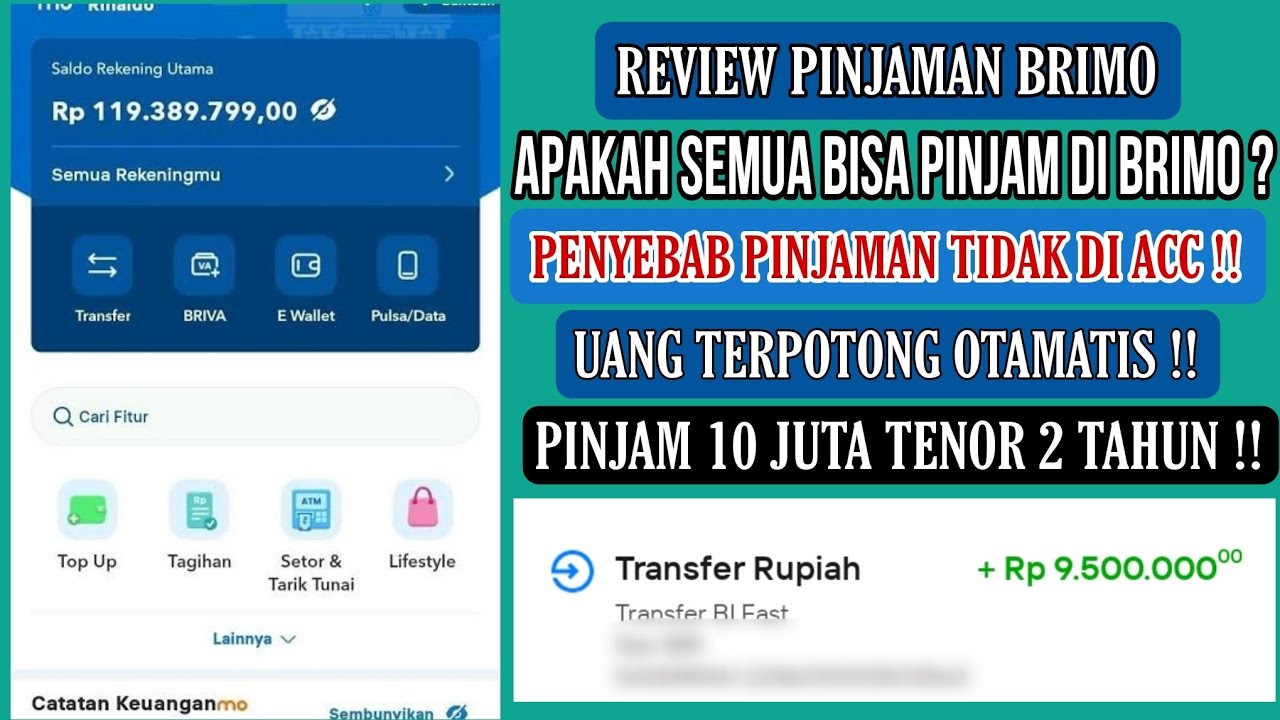 CARA MUDAH PINJAM UANG DI BRIMO | REVIEW PINJAMAN BRIMO BRIGUNA DIGITAL 2025