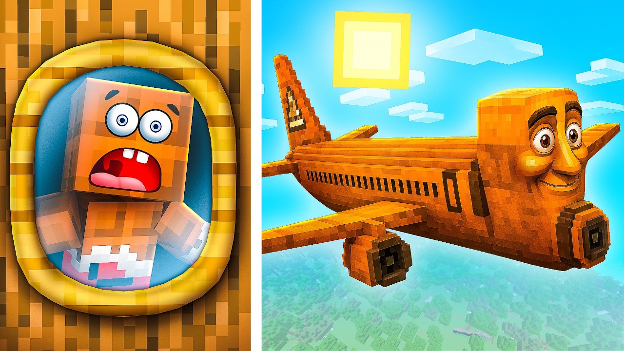 ❌ НЕ САДИСЬ В САМОЛЁТ ТУНГ ТУНГА!😱 МАЙНКРАФТ