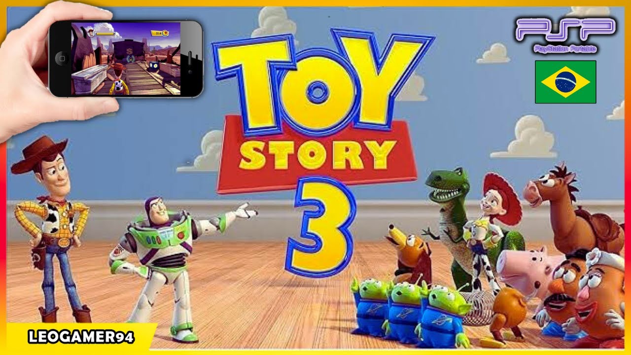 TOY STORY 3 Em Português BR Jogo De PSP Para Celular Android - YouTube