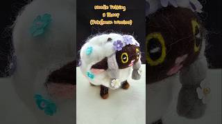 #NeedleFelting a #Sheep #Wooloo #Pokemon