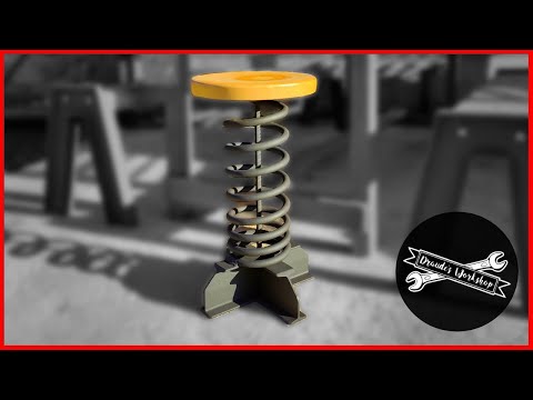 🎬 Video relacionado con taburetes industriales vintage