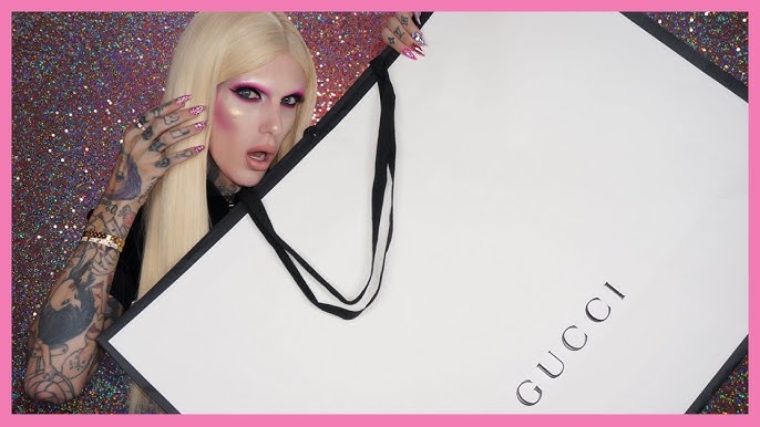 Video: Jeffree Star Destroys Louis Vuitton Bag To Make a Halloween Costume