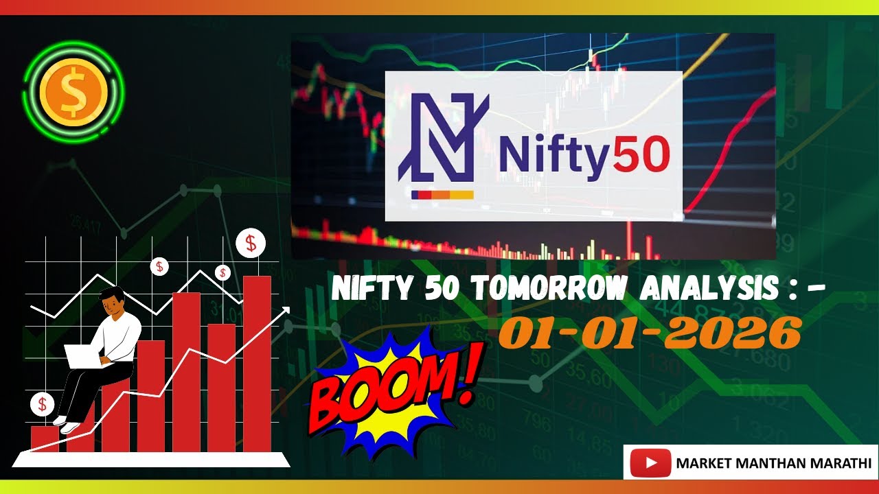 👉 NIFTY 50 Tomorrow Prediction | Support Resistance | Market Opening Plan 🚀