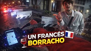 LLEVE A UN FRANCES BORRACHO - UBERMOTO #MOTOVLOG 10 
