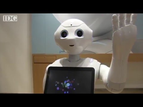 Video: Pieskarieties Nākotnei Ar Pepper Robotu