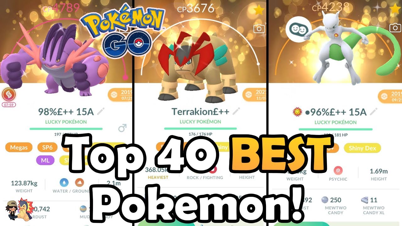Pokémon Go best Pokémon, from best attackers to best defenders and
