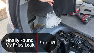 Common Gen 2 Prius Leak Areas — $5 Fix