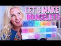 LET'S MAKE VSCO BRACELETS TOGETHER (HOW TO MAKE BEADED BRACELETS) FALL 2020 || Kellyprepster