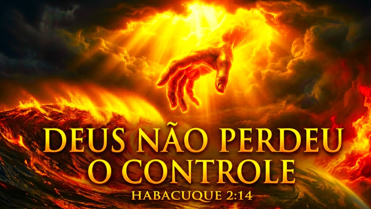 DEUS NÃO PERDEU O CONTROLE 🌊 Louvor Profético e Adoração (Habacuque 2:14)