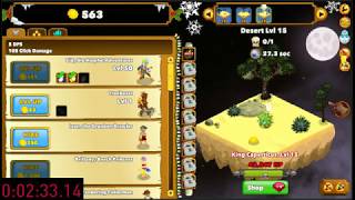 Clicker Heroes - 2 Heroes lvl 50 (3:02.766) [World Record]