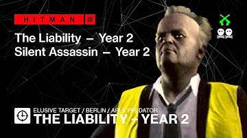 Hitman 3 | Elusive Target | The Liability Year 2 — No loadout, Silent Assassin