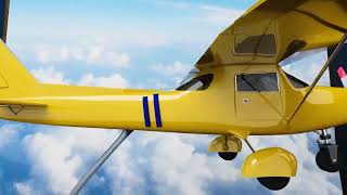 3D Plane Render and Animation