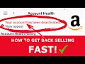 ✅ How I FIXED My Amazon Seller Account SUSPENSION within 48 HOURS! &amp; Free Appeal Letter and POA