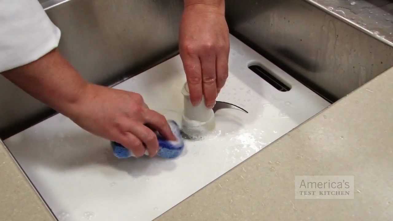 ask the test kitchen how to safely clean knives and sharp objects