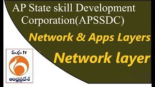 APSSDC | Network layer  | Network & Apps Layers | Mana Tv Live