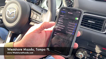 Как подключить свой iPhone к Mazda CX-5 2020 года